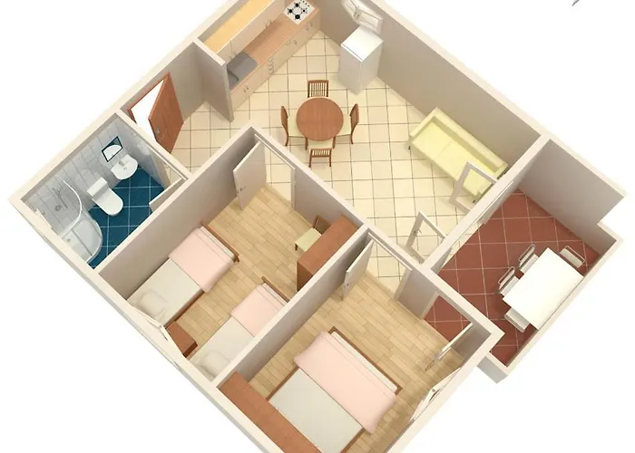 דירה Seaside Secluded Lavdara, Dugi Otok - 434